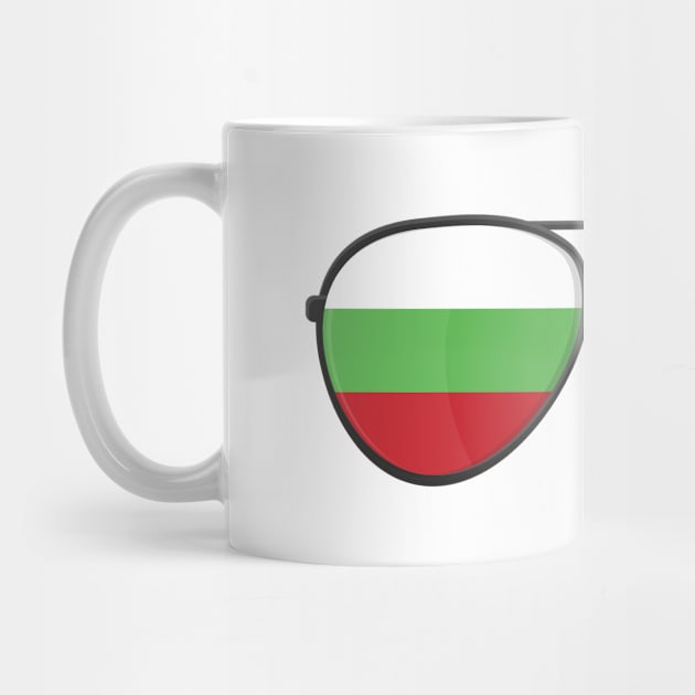 Bulgaria Flag Sunglasses by BramCrye